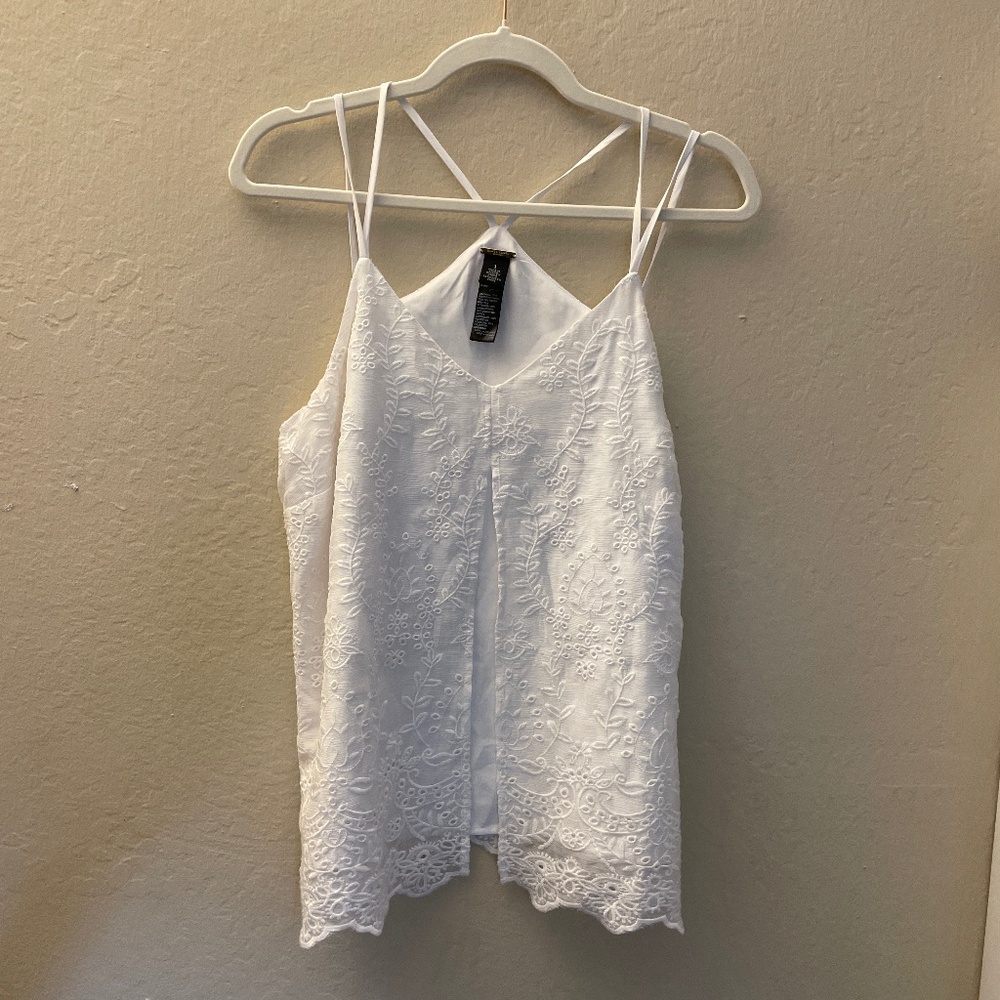 Chico’s Black Label lace camisole